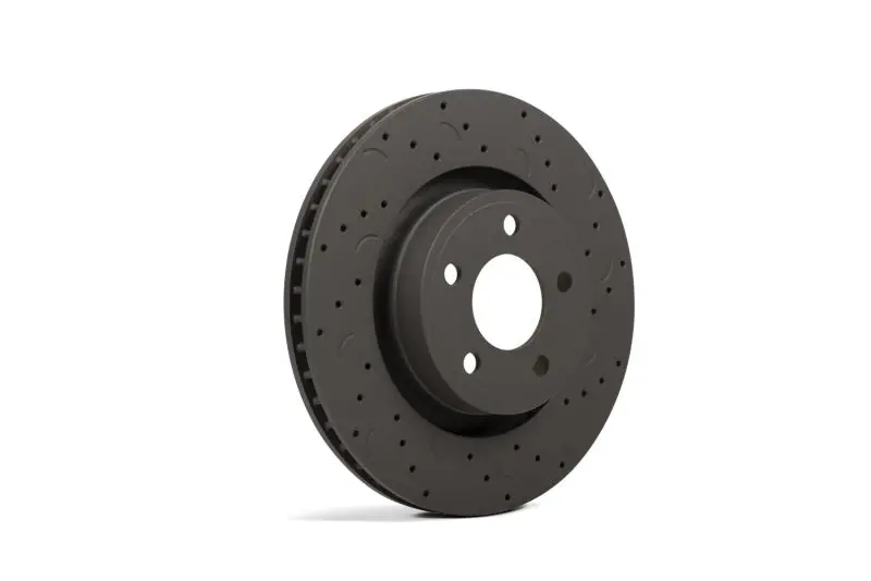 Hawk Talon Drilled & Slotted Rear Brake Rotors For 2012 Ford Focus 1