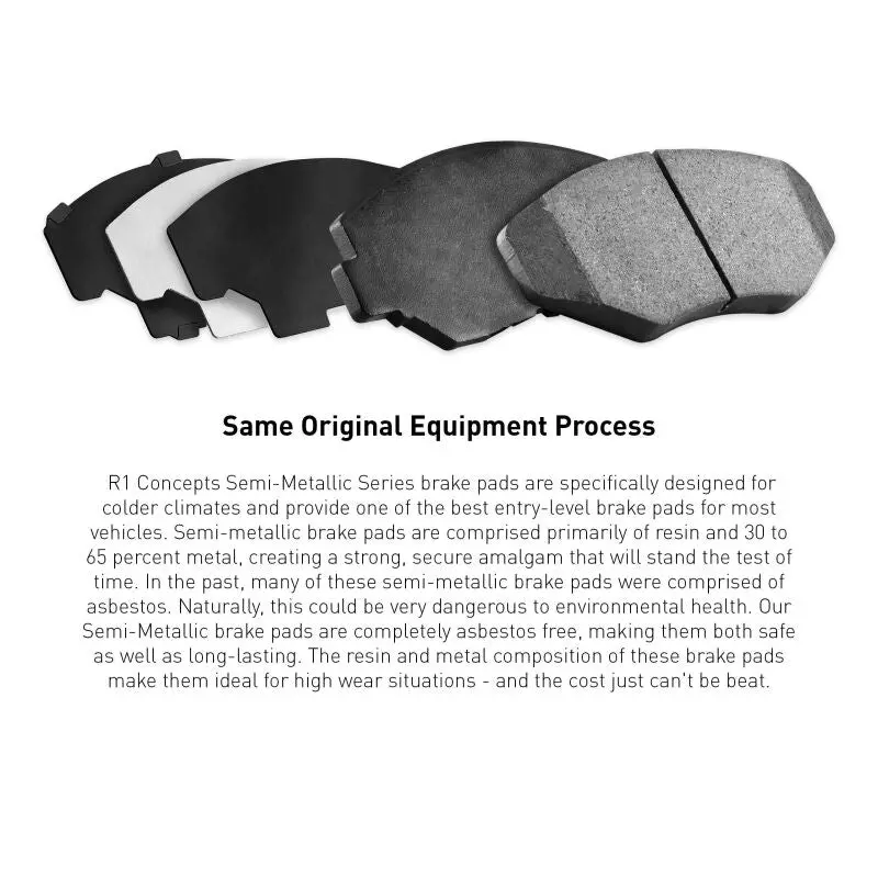 R1 07-13 Ford Transit (Mexico) Front Semi Met Pads 1
