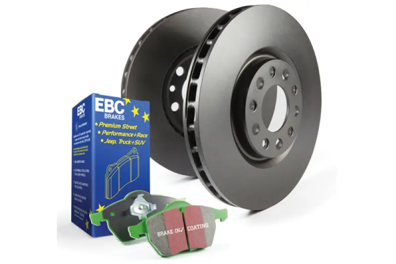 Ebc S14 Brake Kit – Greenstuff Pads And Rk Series Rotors 1