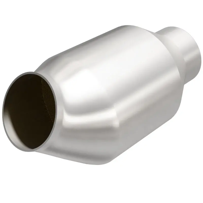 Magnaflow Universal Catalytic Converter – 3" Inlet, Metallic Spun Construction 1