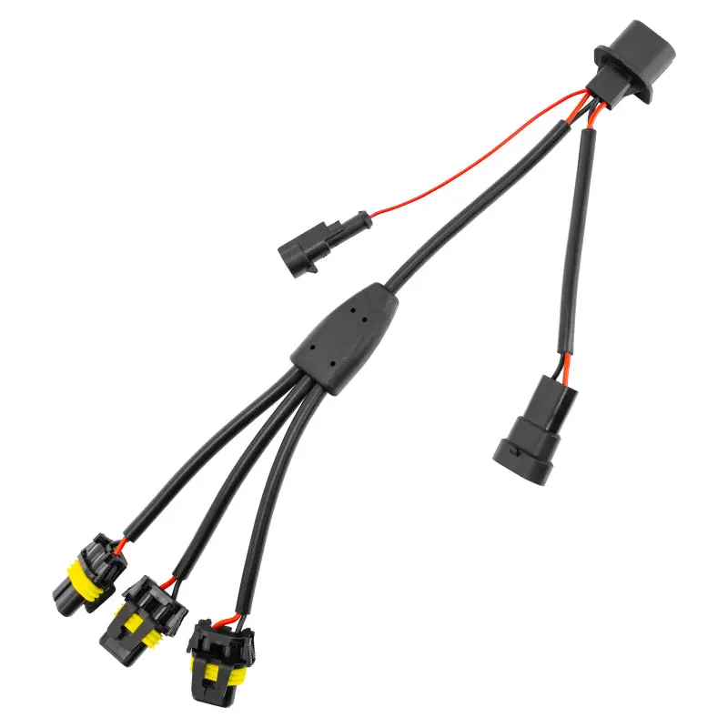 Oracle Vector Headlight Replacement Wiring Harness For Led Conversion 1