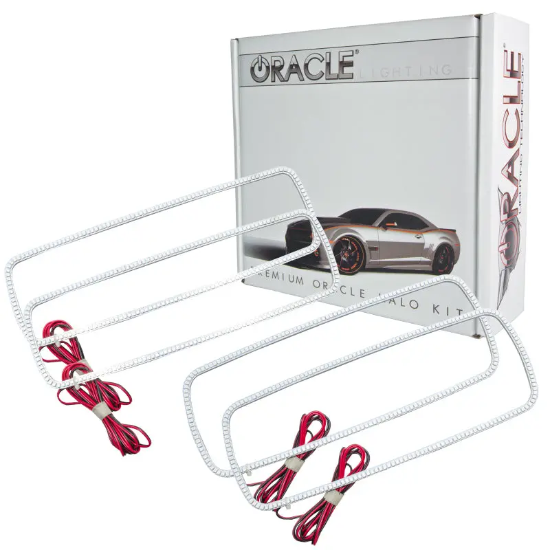Oracle Led Halo Headlight Kit – White, Compatible With 2005–2007 Ford F-250 1