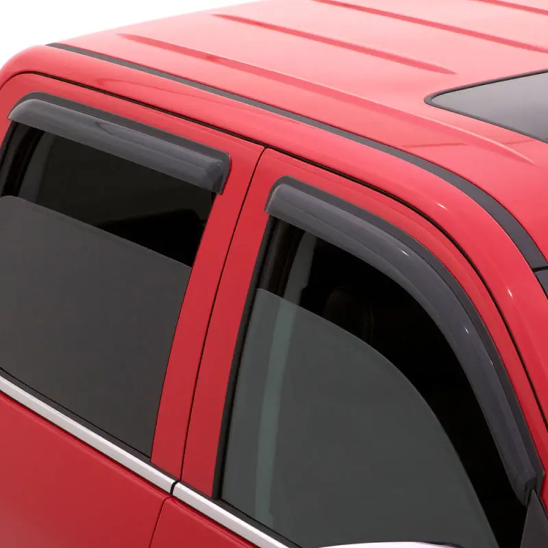 Avs Smoke Ventvisor Window Deflectors – Outside-Mount, 4-Piece Set For 2009–2014 Ford F-150 Supercrew 1
