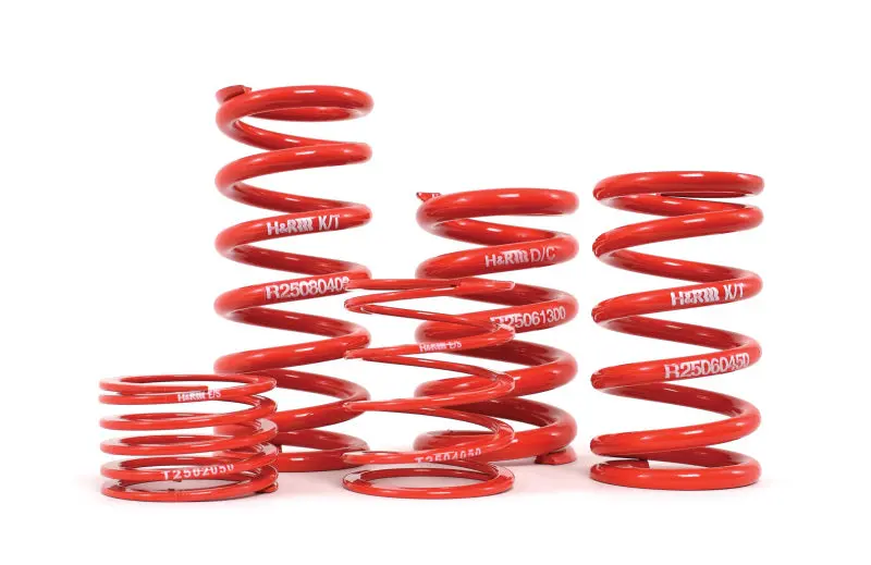 H&R Single Race Coil Spring – 2.5" Inner Diameter, 12" Length, 375 Lb/In Rate 1