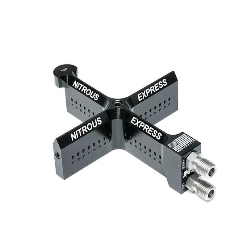 Nitrous Express Covert Crossbar Plate – 4150-Style, Standalone Mounting Plate Only (No Hardware Or Solenoids) 1