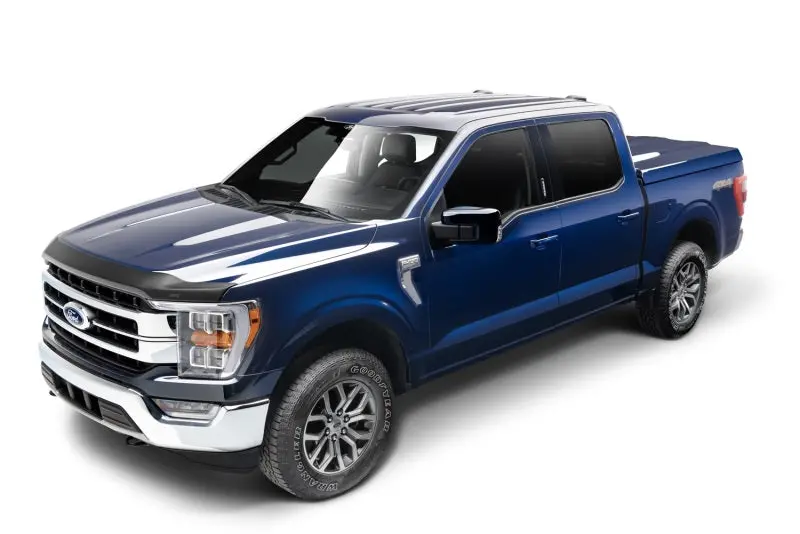 Husky Liners Aeroskin Low-Profile Floor Liners – Matte Black For 2015–2020 Ford F-150 (Excl. Raptor) 1