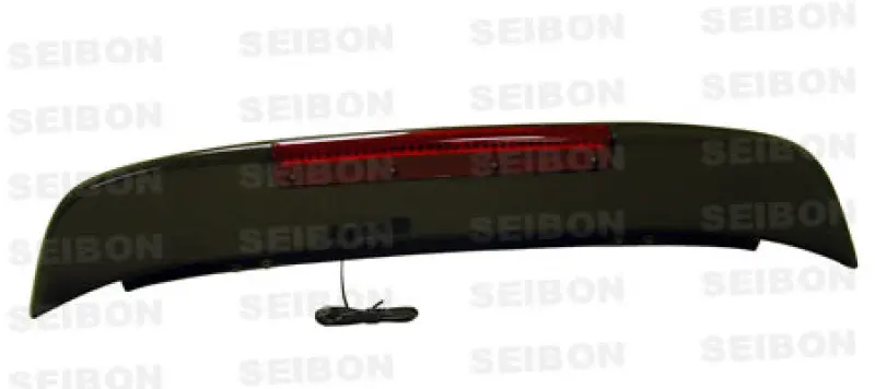 Seibon Carbon Fiber Led Rear Spoiler For 1992–1995 Honda Civic Hatchback (Hb Sp Series) 1