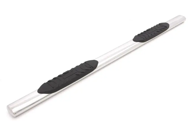 Lund 05-17 Toyota Tacoma Access Cab 5In. Oval Straight Ss Nerf Bars - Polished 1