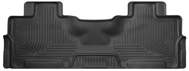 Husky Liners Weatherbeater Black Floor Mats For 2015 Ford Expedition & Lincoln Navigator – Second Row 1