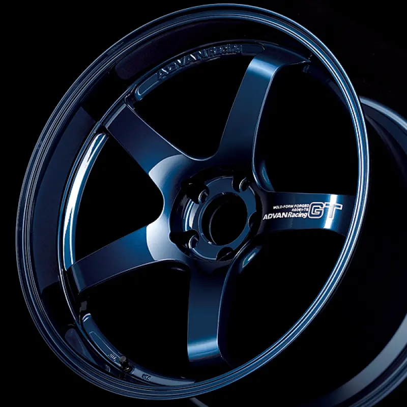 Advan Gt Premium Forged Wheel — 21X12 Inches, +45 Offset, 5X120 Pcd, 70.1Mm Center Bore, Titanium Blue Finish 1