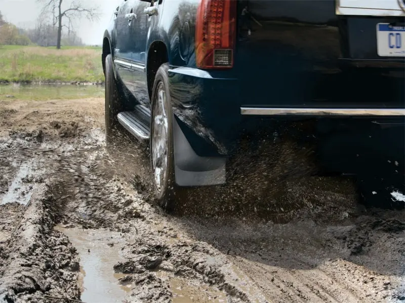 Weathertech 16+ Ford Edge Se / Sel / Titanium Trim No Drill Mudflaps - Black (Not For Sport Trim) 1