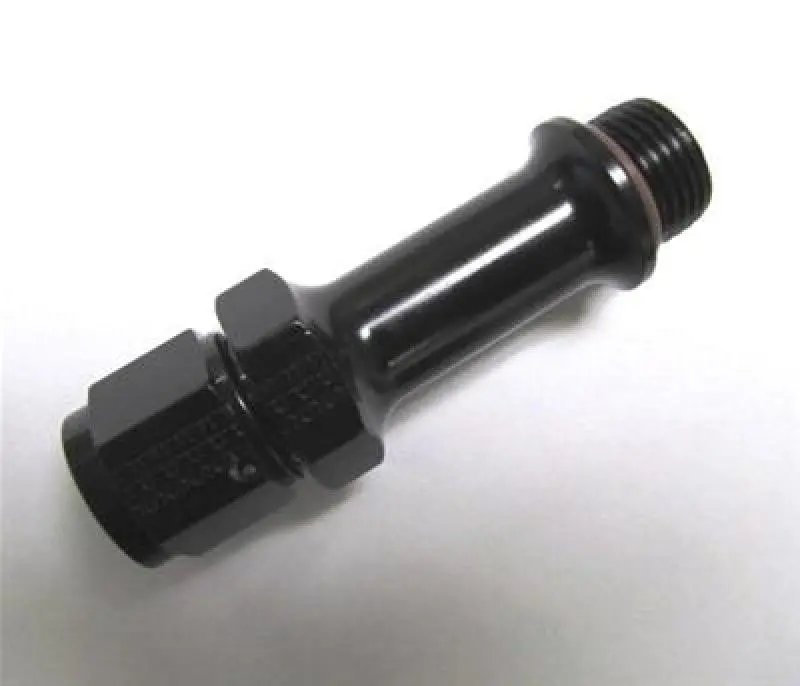 Fragola -8An To 3/4-16 Orb Braswell Carburetor Adapter – Female Nut, Black Anodized 1