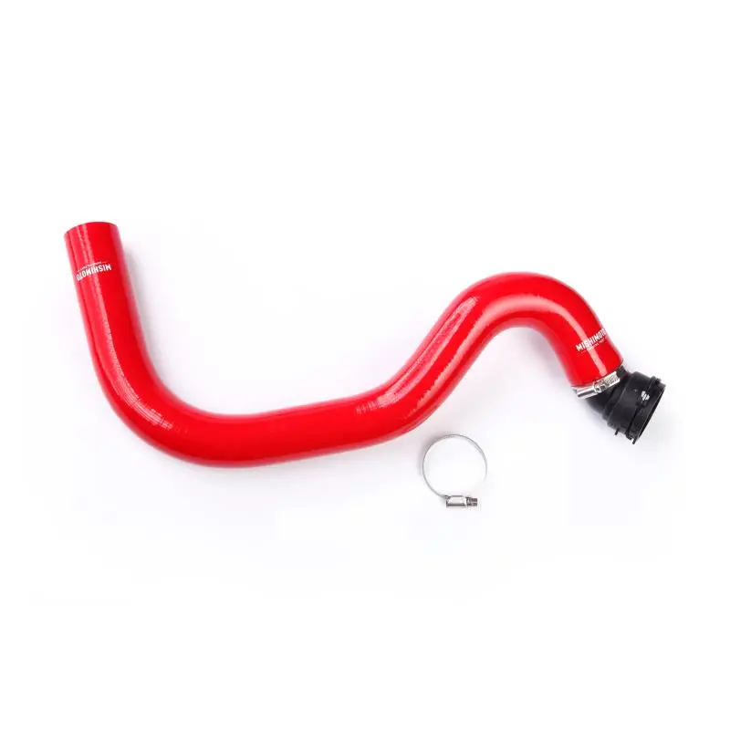 Mishimoto Red Silicone Upper Radiator Hose For 2015+ Ford Mustang Gt 1