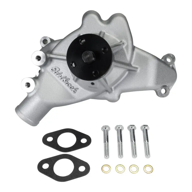 Edelbrock Satin-Finish Aluminum Water Pump For 1988 And Later Gm C/K Series Pickups 1