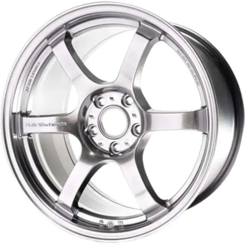 Gram Lights 57Dr Forged Alloy Wheel – 19X9.5", +25 Offset, 5X114.3, Grace Silver (Minimum Order: 20 Units) 1