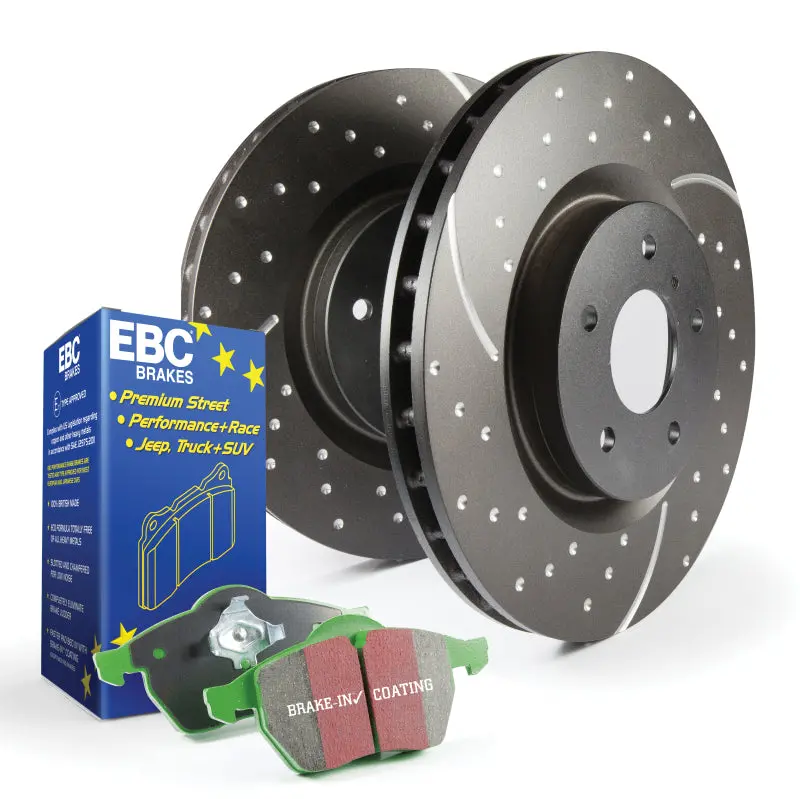 Ebc Greenstuff Brake Pad And Gd Rotor Kit – Entry-Level Performance Upgrade 1