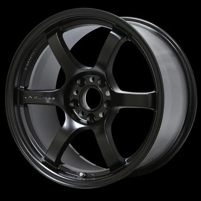 Gram Lights 57Dr 15X8.0 Inch +35 Offset Wheel – Semi-Gloss Black, 5X114.3 Bolt Pattern 1