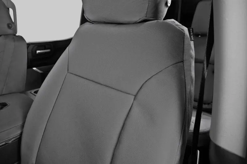 Covercraft Endura Precisionfit Seat Covers For 2020–2024 Ford Escape – Front Row, Silver/Silver 1