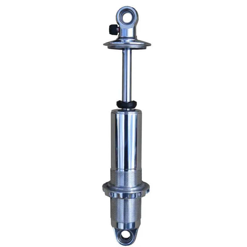 Ridetech Hq Series Polished Single-Adjustable Coilover Shock — 6.9-Inch Stroke, 1.7-Inch Eye Mount 1