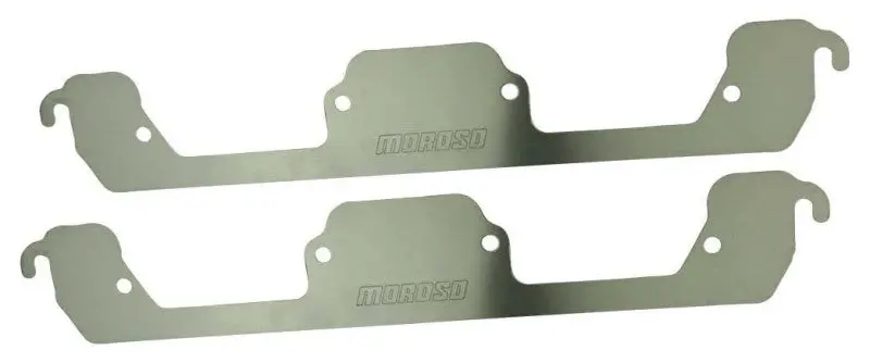 Moroso Dual Exhaust Block-Off Storage Plate Kit – Designed For Chrysler 273–360 Cid V8 Engines 1
