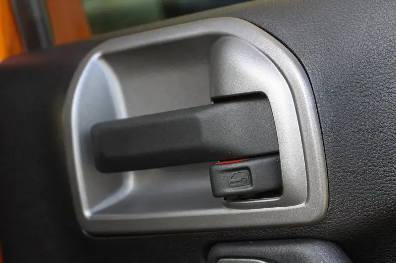 Rugged Ridge Charcoal Door Latch Trim Kit For 2011–2018 Jeep Wrangler Jk 1