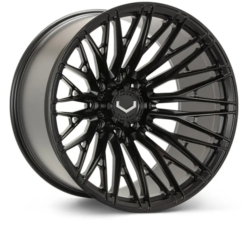 Vossen Vfx-04 Satin Black Forged Wheel — 24X12", 8X180 Bolt Pattern, Et44 Offset, Ultra-Deep Profile 1