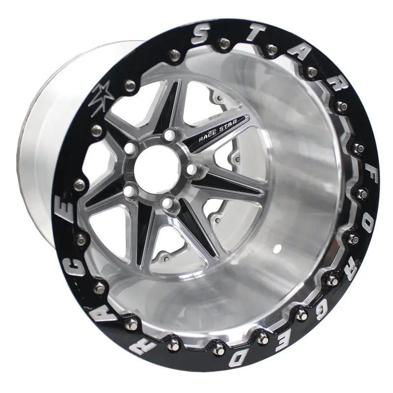Race Star Valstar 15X8 Inch Machined Alloy Wheel – 5X4.75 Bolt Circle, 4.5In Backspace, 3.072In Center Bore 1