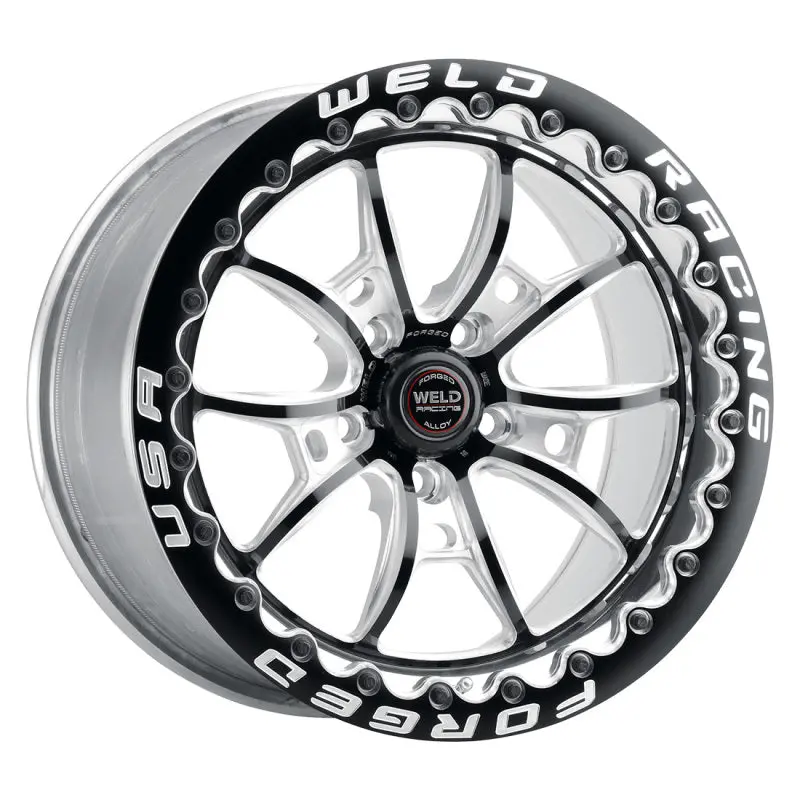 Weld S80 High-Pad Black Single Beadlock Wheel – 17X10", 5X115", 6.7" Backspace 2