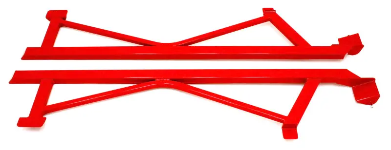Bmr Weld-On Boxed Subframe Connectors For 2005–2014 Ford Mustang S197 – Red Finish 1