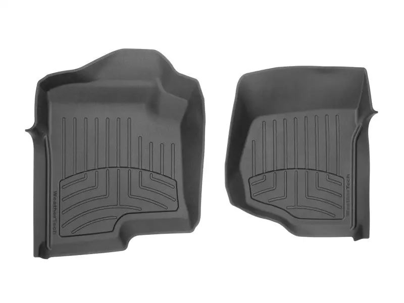 Weathertech Front Floor Liners For 2012–2016 Honda Cr-V – Heavy-Duty Black Design 1
