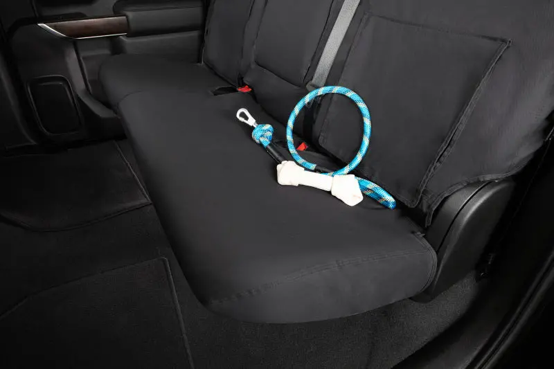 Covercraft Seatsaver Custom Front Row Seat Covers – Polycotton Blend For 2021–2024 Ford F-150 (Charcoal) 1