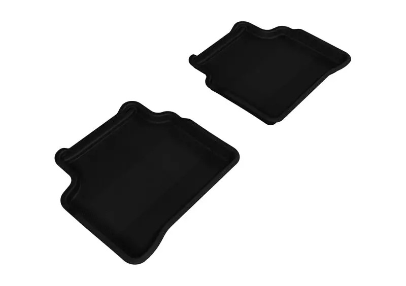 3D Maxpider Kagu-Style Second-Row Floor Mats For 2007–2012 Nissan Altima Sedan – Black 1