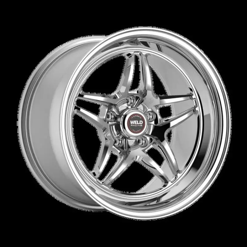 Weld S81 17X11 / 5X115 Bp / 6.2In Bs Polished Wheel (High Pad) - Non-Beadlock 1