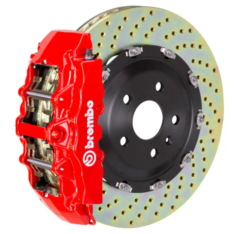 Brembo Gt Big Brake Kit For 2020+ Chevrolet Corvette C8/C8 Z51 – Front Drilled 380X34 Rotors W/ 6-Piston Calipers 1