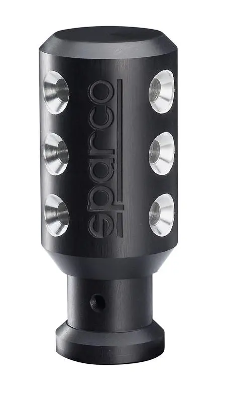 Sparco Piuma Black Aluminum Shift Knob – Lightweight Sport Shifter For Manual Transmissions 1