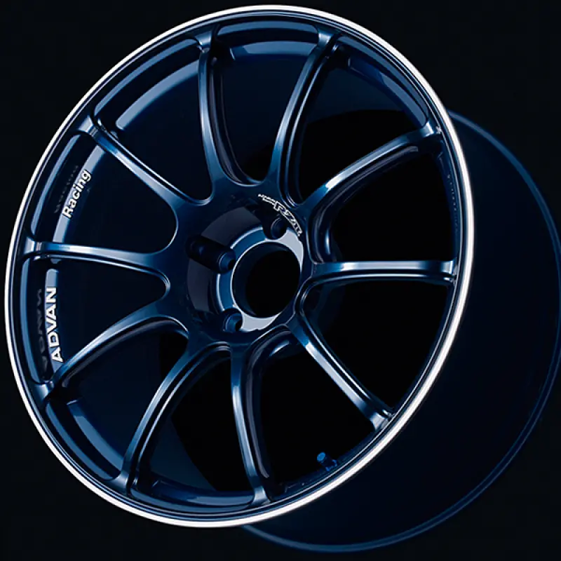 Advan Rzii 17X7.5 / +50 Offset / 5-100 / 63Mm Bore / Racing Indigo Blue & Ring 1