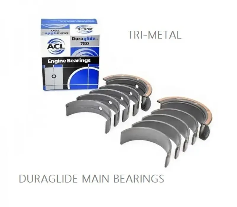 Acl Main Bearing Set For Ford V6 Engines (159/171/177 Series) – 1972–1990 Models 2