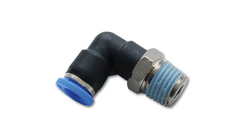 Vibrant 1/4" Od Tube Male Elbow Fitting With 1/16" Npt Thread (1-Touch Design) 1