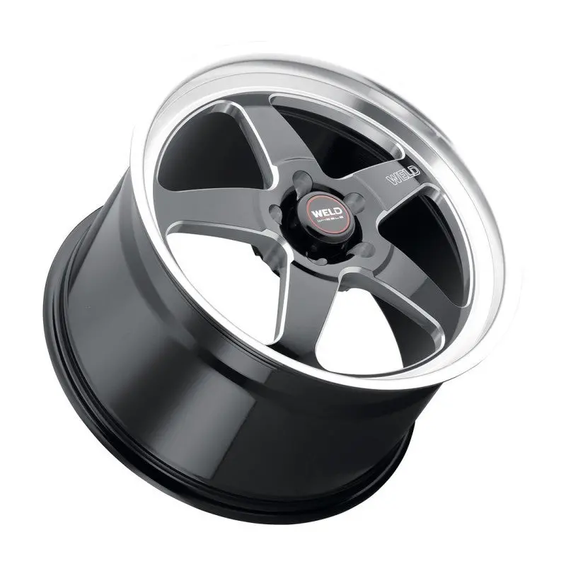 Weld S155 Ventura Drag Wheel – 15X10 Inch Gloss Black, 5X115Mm, +22Mm Offset, 6.4In Backspace 1