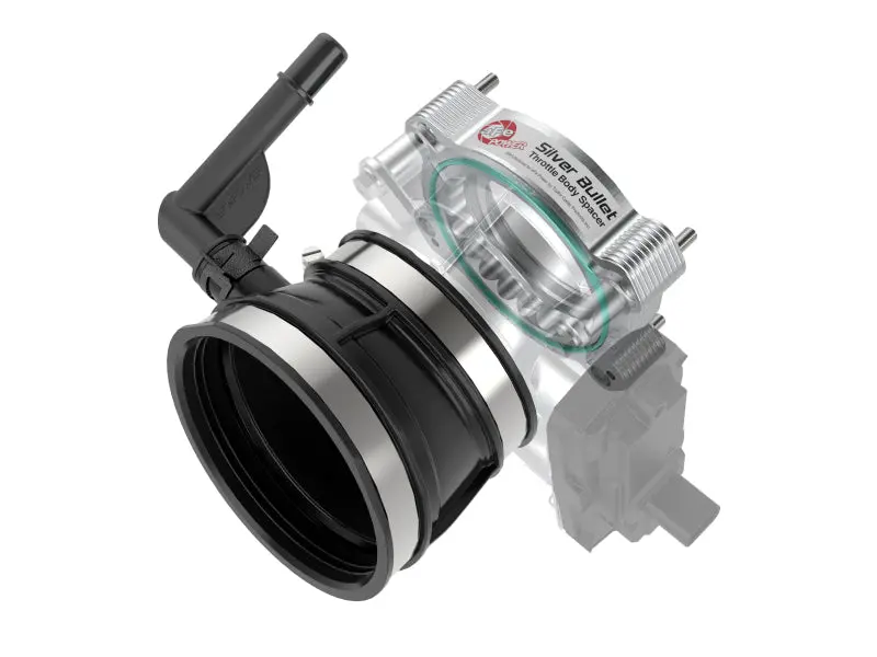Afe Silver Bullet Throttle Body Spacer For 2020 Corvette C8 – Aluminum, Factory Intake Compatible 1
