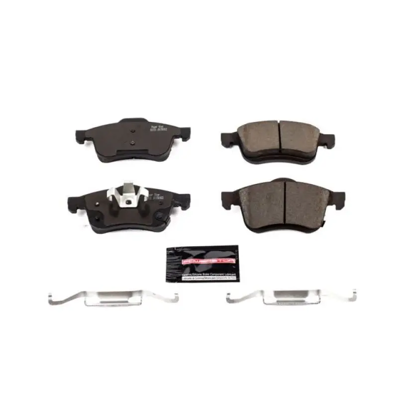 Power Stop 14-19 Fiat 500L Front Z23 Evolution Sport Brake Pads W/Hardware 1