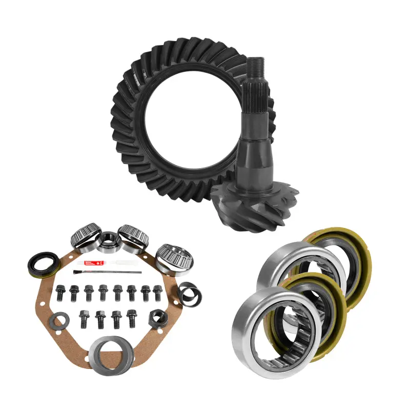 Yukon Gear & Axle 9.25-Inch Rear Ring And Pinion Install Kit — 3.91 Ratio With 1.705-Inch Axle Bearings And Seal 1