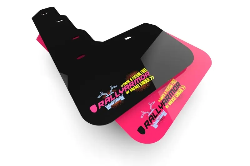 Rally Armor Bce Logo Mud Flaps — Pink Finish, Designed For 2023–2025 Mazda Cx-50 1