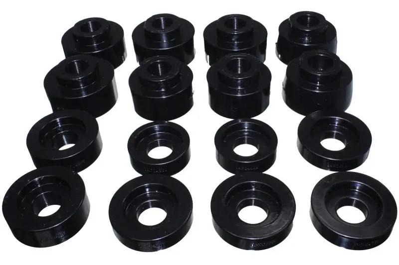 Energy Suspension Black Body Mount Kit For 2008–2016 Ford Super Duty F-250 To F-550 Crew Cab 1