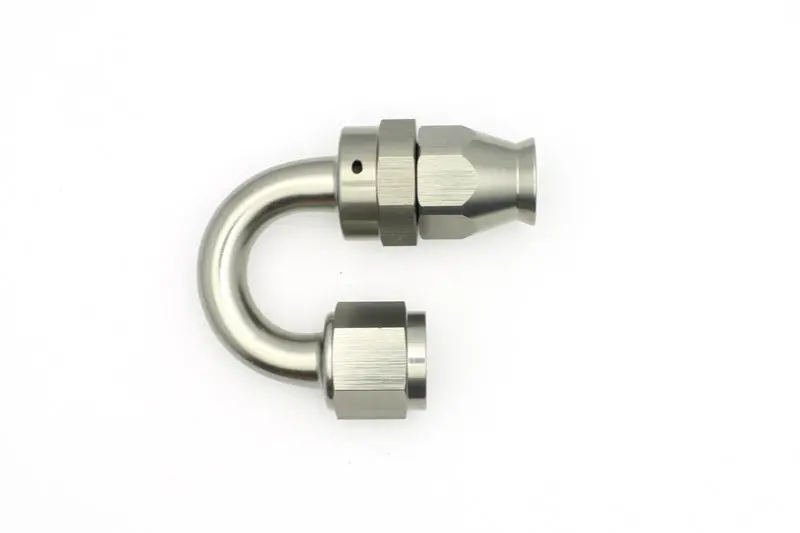 Deatschwerks 8An Female Swivel 180-Degree Hose End Ptfe (Incl. 1 Olive Insert) 1