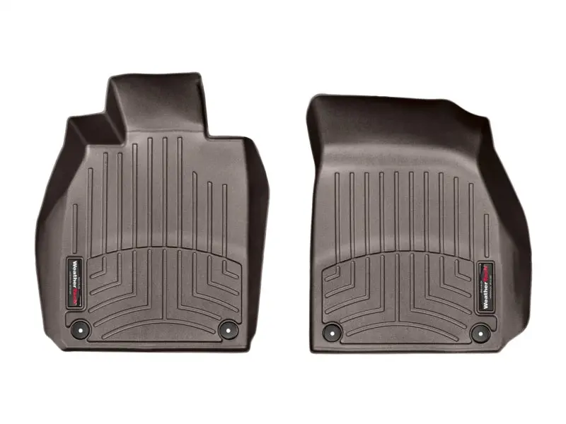 Weathertech Front Floor Liners – Cocoa, Designed For 2013–2015 Porsche Boxster 1