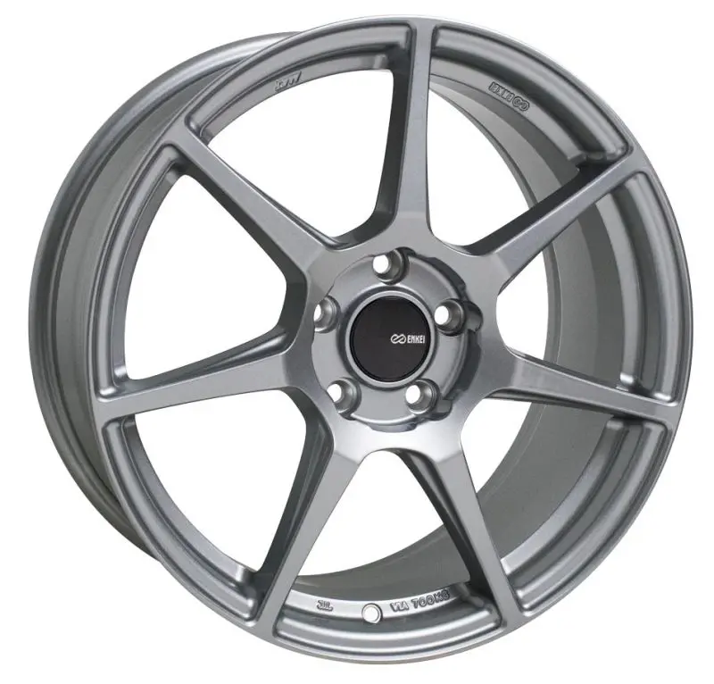 Enkei Tfr 17X8 Inch Storm Gray Alloy Wheel – 5X112 Bolt Pattern, 45Mm Offset, 72.6Mm Hub Bore 1
