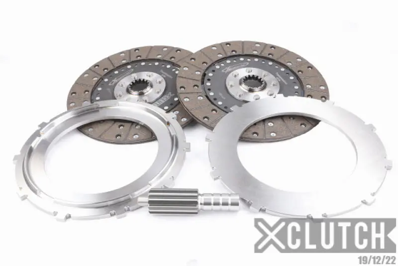 Xclutch 9-Inch Twin-Disc Organic Clutch Service Kit For Toyota Vehicles 1