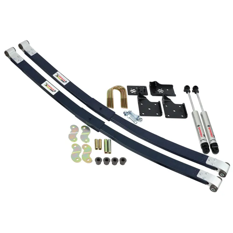 Ridetech Composite Leaf Spring & Hq Shock Kit For 1955–1957 Chevrolet Bel Air – Rear, 2-Inch Drop 1