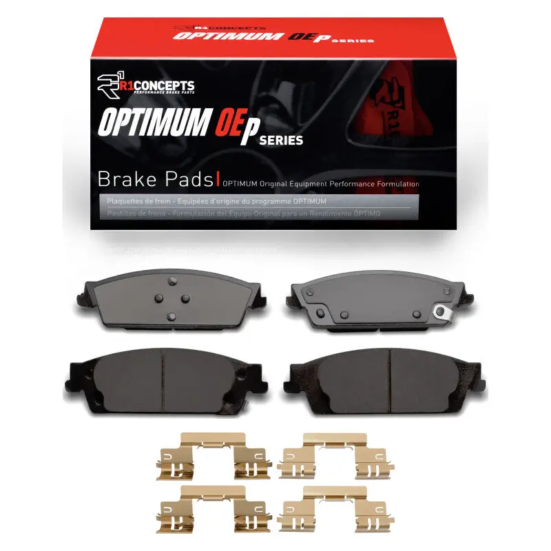 R1 2007-2020 Cadillac Escalade Esv Rear R1 Optimum Oe Pads & Hardware Kit 1